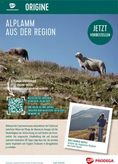 Vorschau von dem Prospekt - Prodega Aktionen Alplamm aus der Region ab 07.08.2025