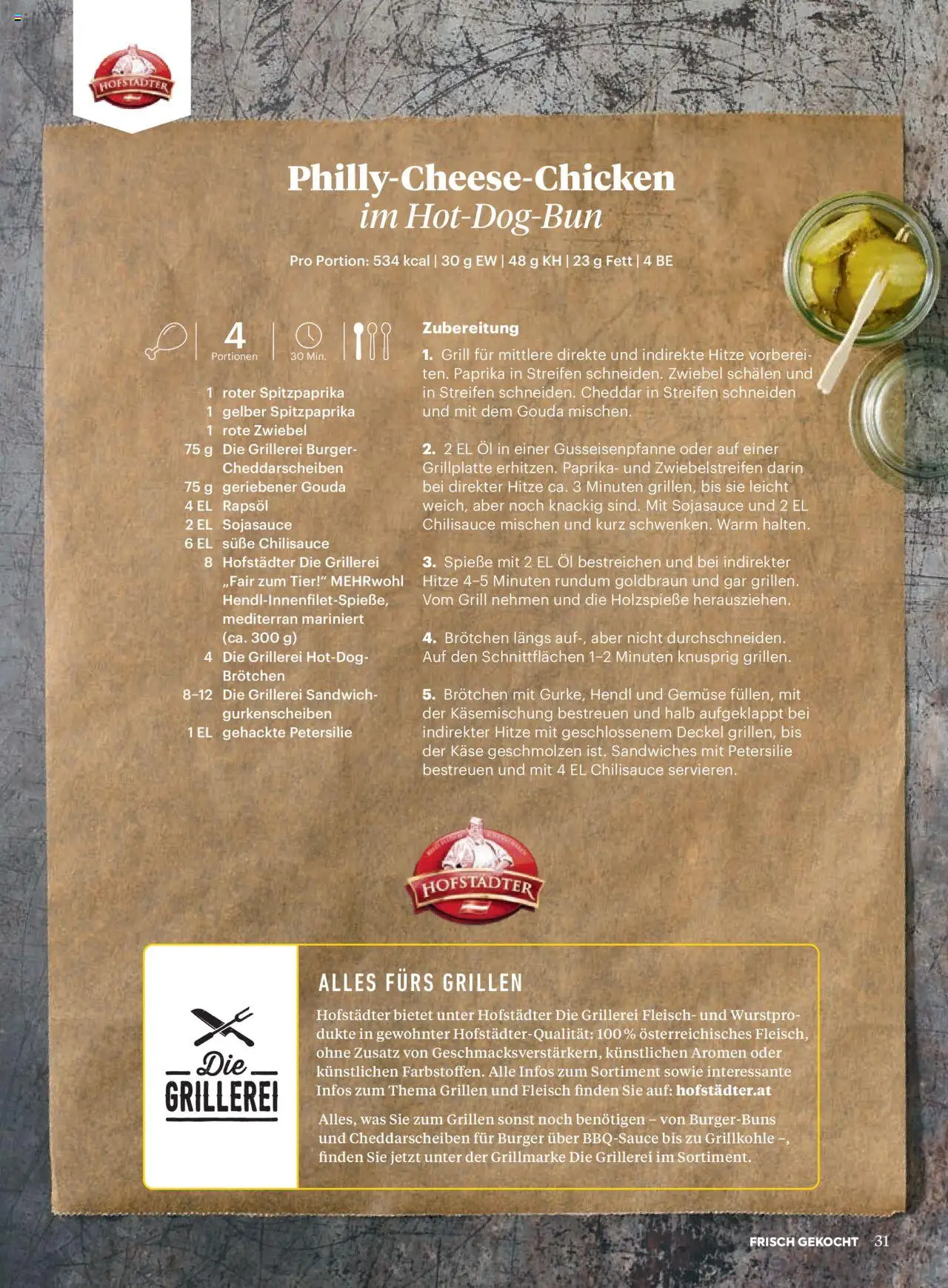 Billa Frisch Gekocht gültig ab 03.07.2025 | Seite: 31 | Produkte: Gemüse, Petersilie, Käse, Öl