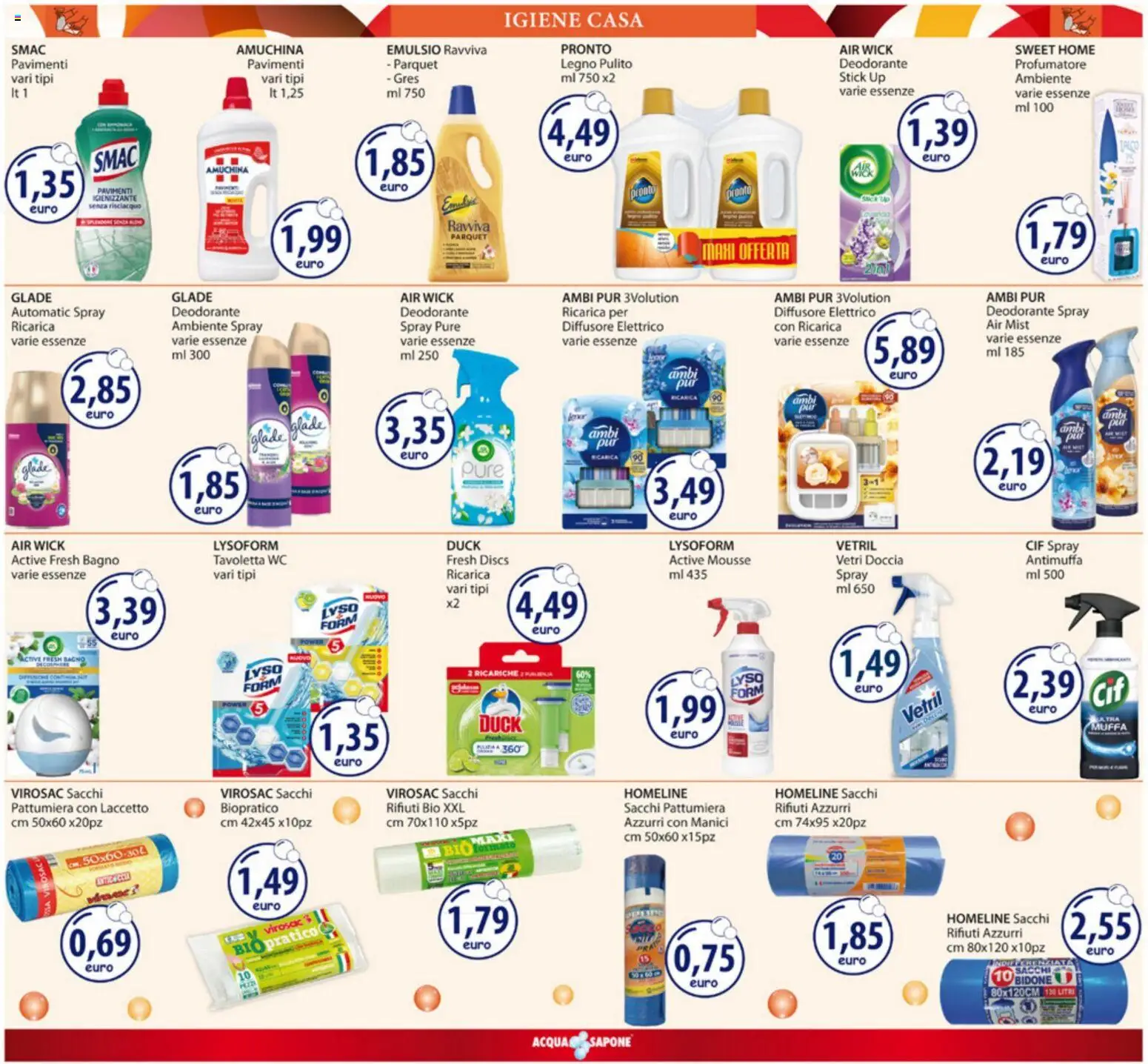 Volantino Acqua e Sapone del 15.12.2025 | Pagina: 17 | Prodotti: Sapone, Tavoletta wc, WC, Bagno