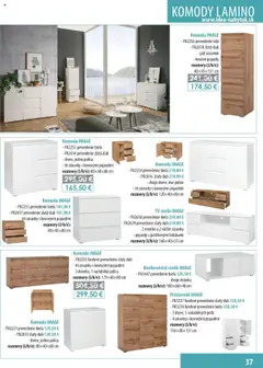 IDEA nábytok leták platný od 01.10.2025 | Strana: 37 | Produkty: Tv, Tv stolik, Komody, Police