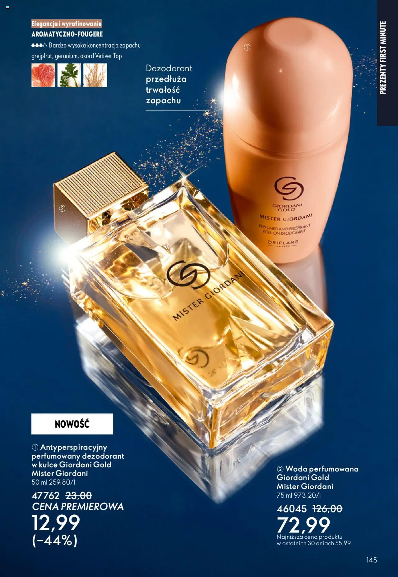Oriflame Katalog 15 2025 od 22.10.2025 | Strona: 145 | Produkty: Top, Dezodorant, Woda