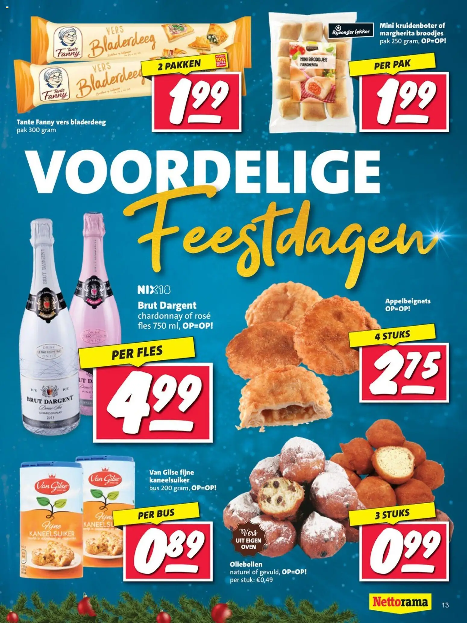 {H1} | Pagina: 13 | Producten: Fles, Oven, Broodjes