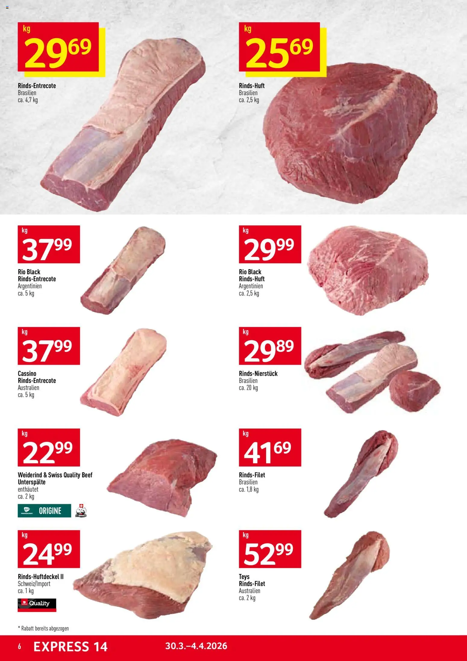 🛍️ Prodega aktionen ab 30.03.2026 » Entdecken Sie exklusive Rabatte und sparen Sie noch heute! 💰 | Switzerland