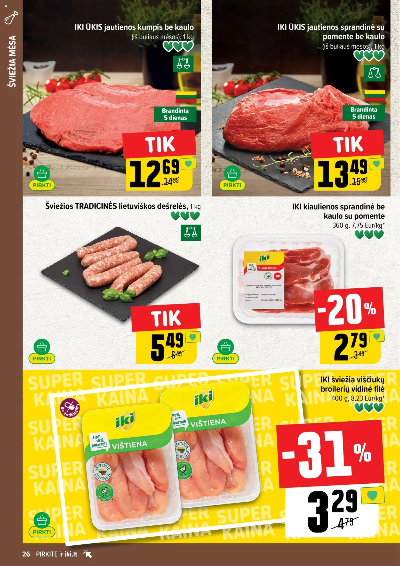 IKI akcijos nuo 09.02.2026 | Puslapis: 26