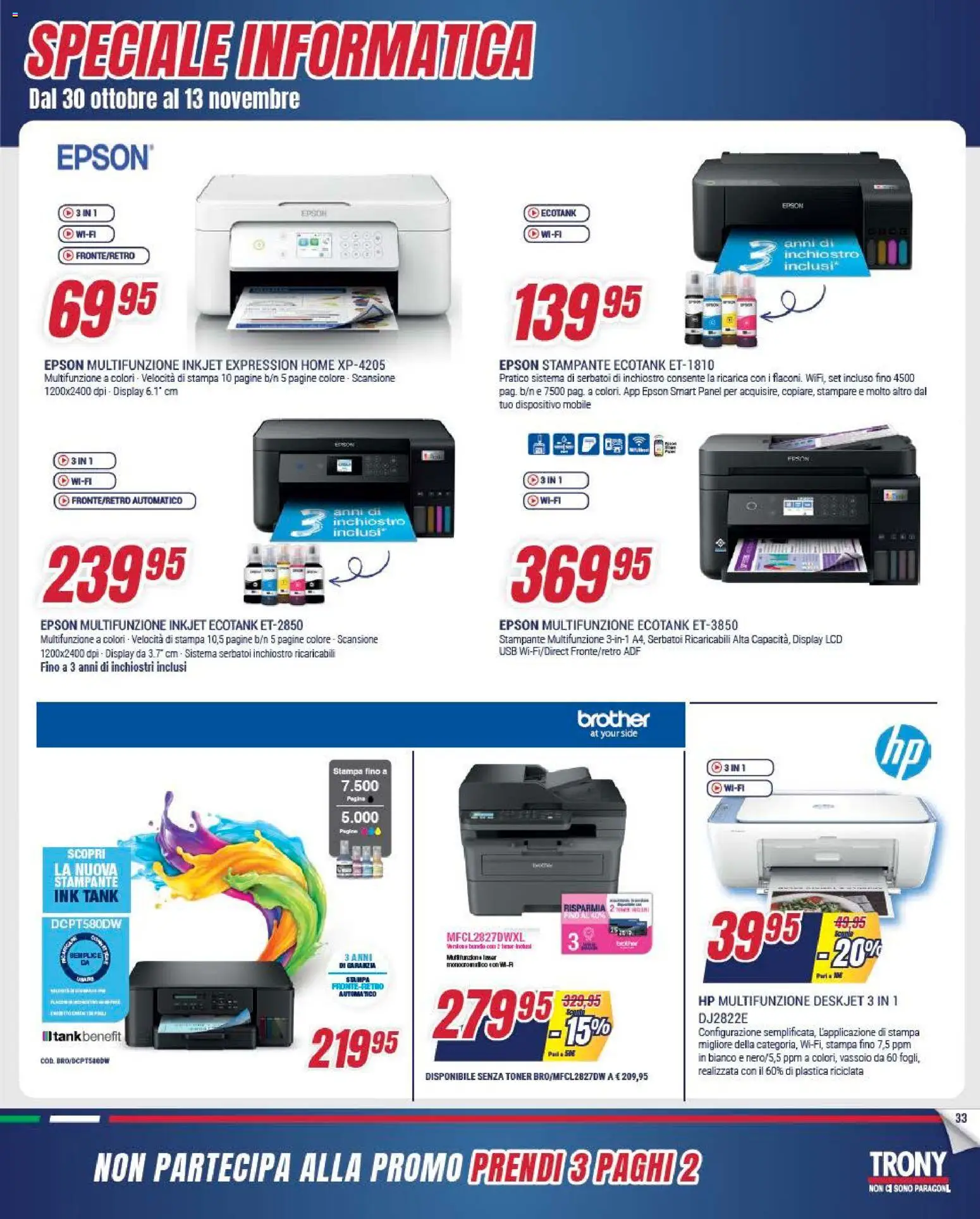 Volantino Trony del 30.10.2025 | Pagina: 33
