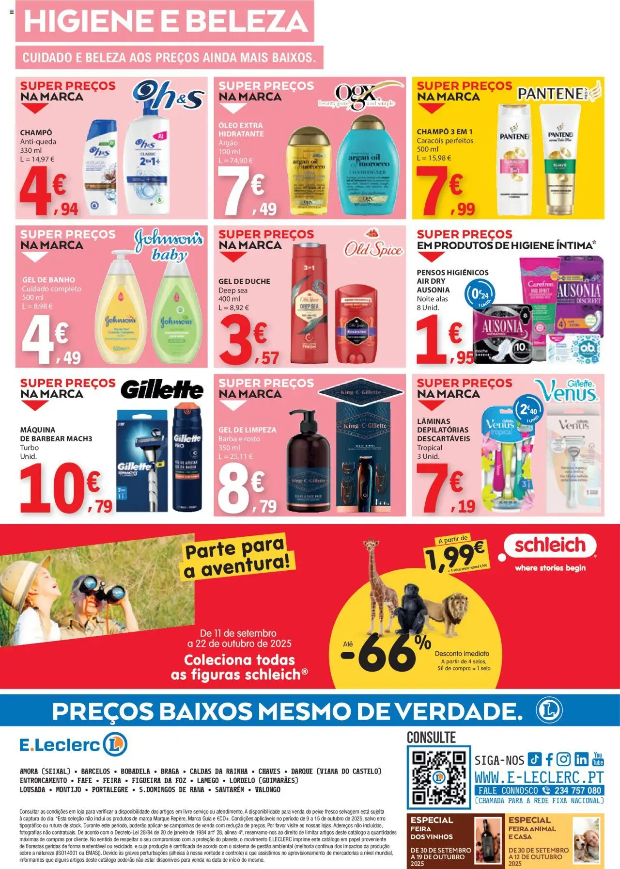 E.Leclerc folheto │ válido de 09.10.2025 | Página: 36 | Produtos: Banho, Óleo, Peixe, Gel de limpeza