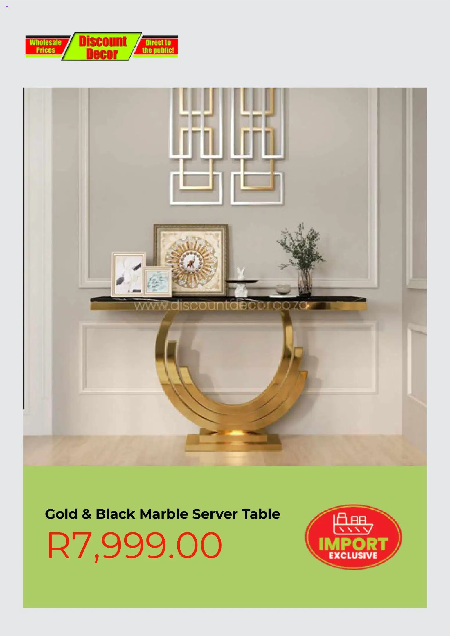 New Discount Decor catalogue – valid from 26.10.2025 | Page: 9 | Products: Table