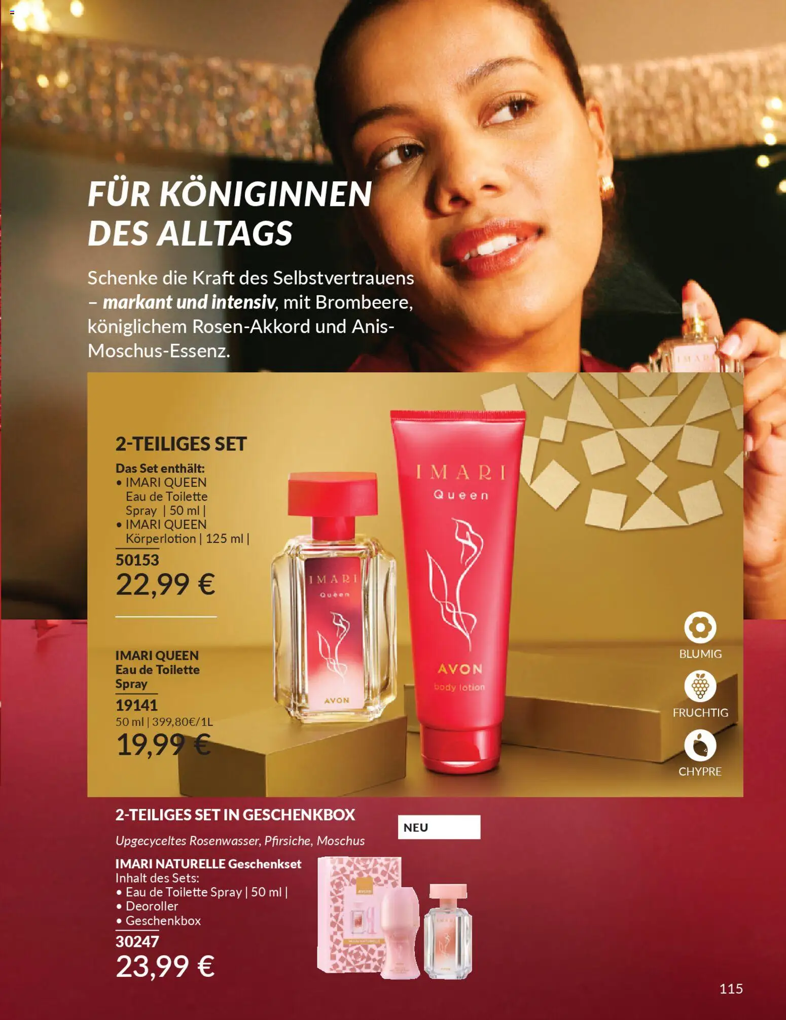 AVON Katalog Dezember 2025 – gültig ab 01.12.2025 | Seite: 117 | Produkte: Toilette, Eau de Toilette, Body Lotion, Körperlotion