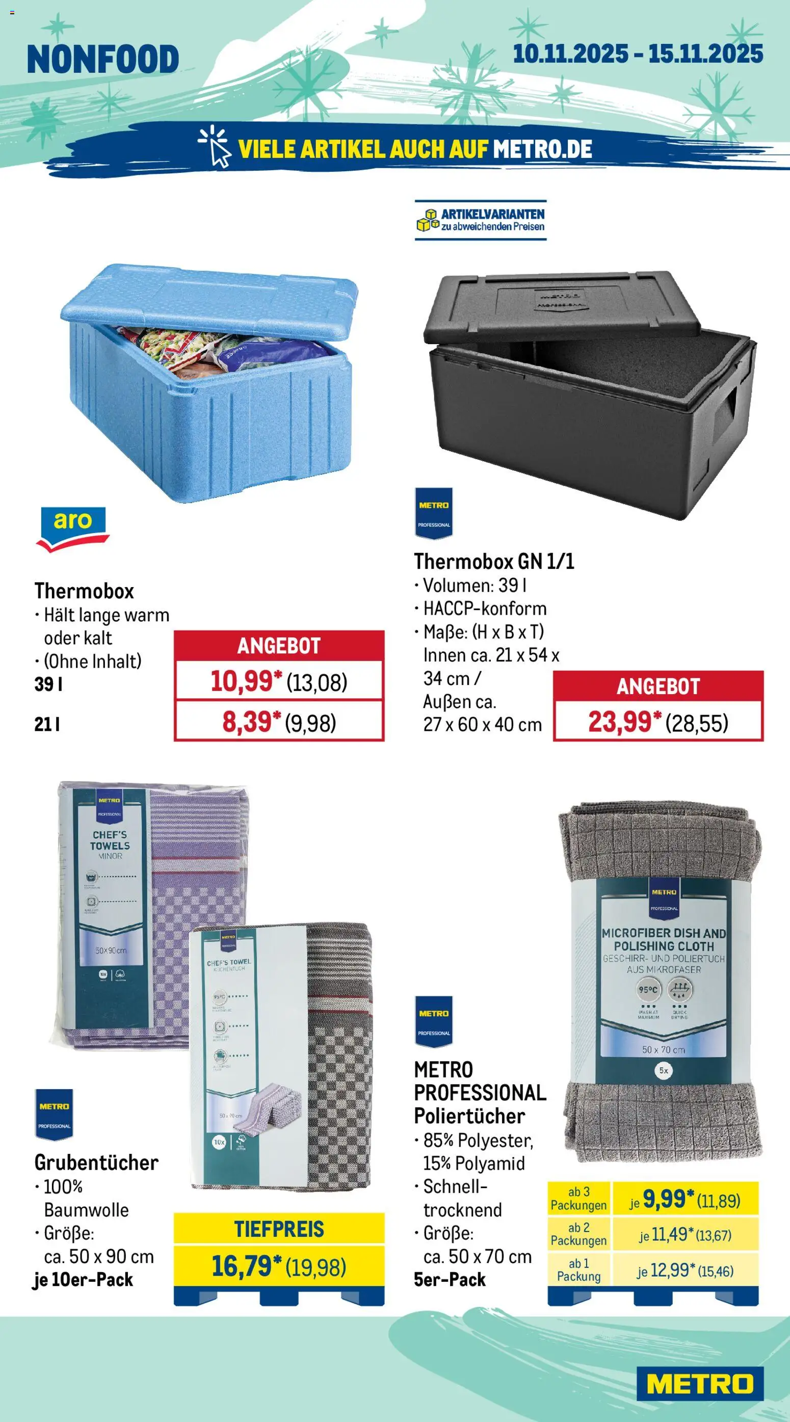 Metro Wochen-Angebote Gastro – gültig ab 10.11.2025 | Seite: 20