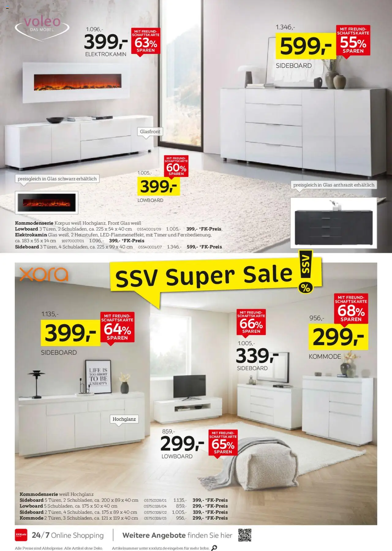 XXXL Lutz XORA Aufbewahrung, Stauraum & Dekoration - gültig ab dem 15.06.2025 | Seite: 2 | Produkte: Sideboard, Lowboard, Kommode