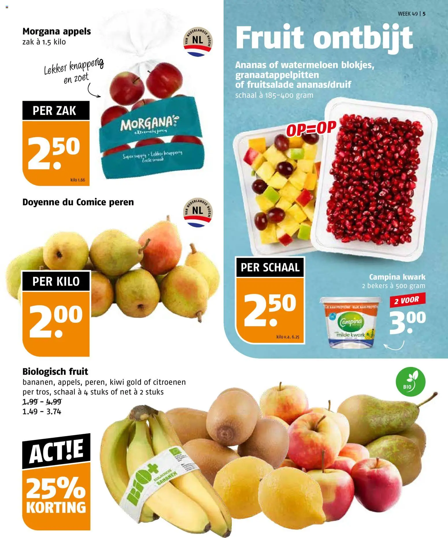 {H1} | Pagina: 5 | Producten: Kwark, Zak, Fruit, Watermeloen