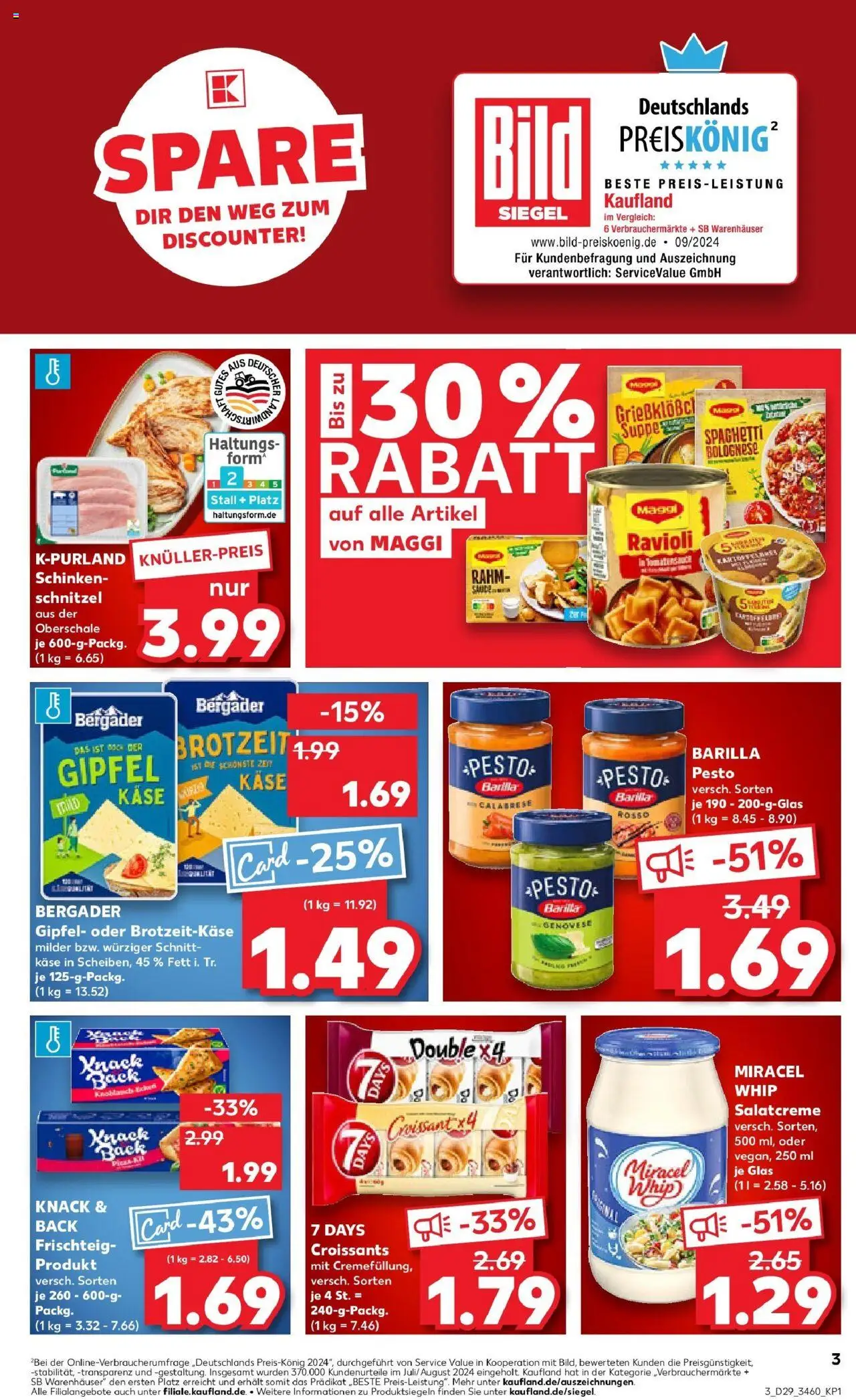 Kaufland prospekt Weiden In Der Oberpfalz	 - gültig ab dem 16.07.2025 | Seite: 5 | Produkte: Maggi, Käse, Miracel whip, Schnitzel