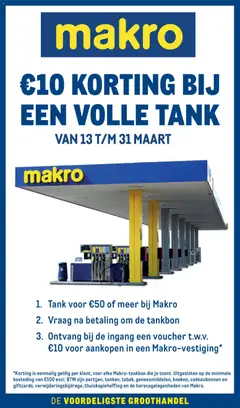 Makro folder - Tank actie - Voorbeeld van een folder van Makro, geldig van 13.03.2026
