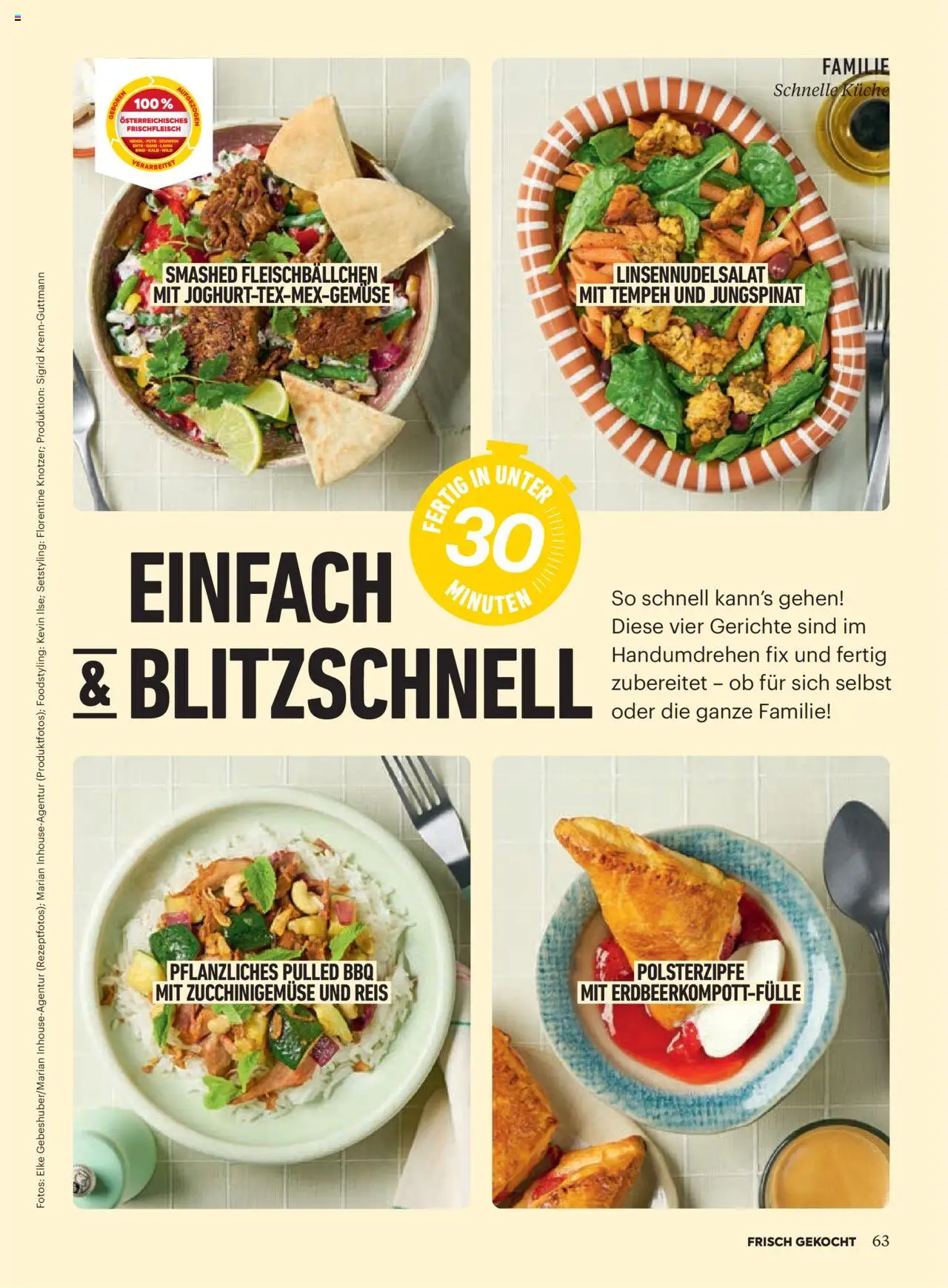 Billa Frisch Gekocht gültig ab 03.07.2025 | Seite: 63 | Produkte: Reis