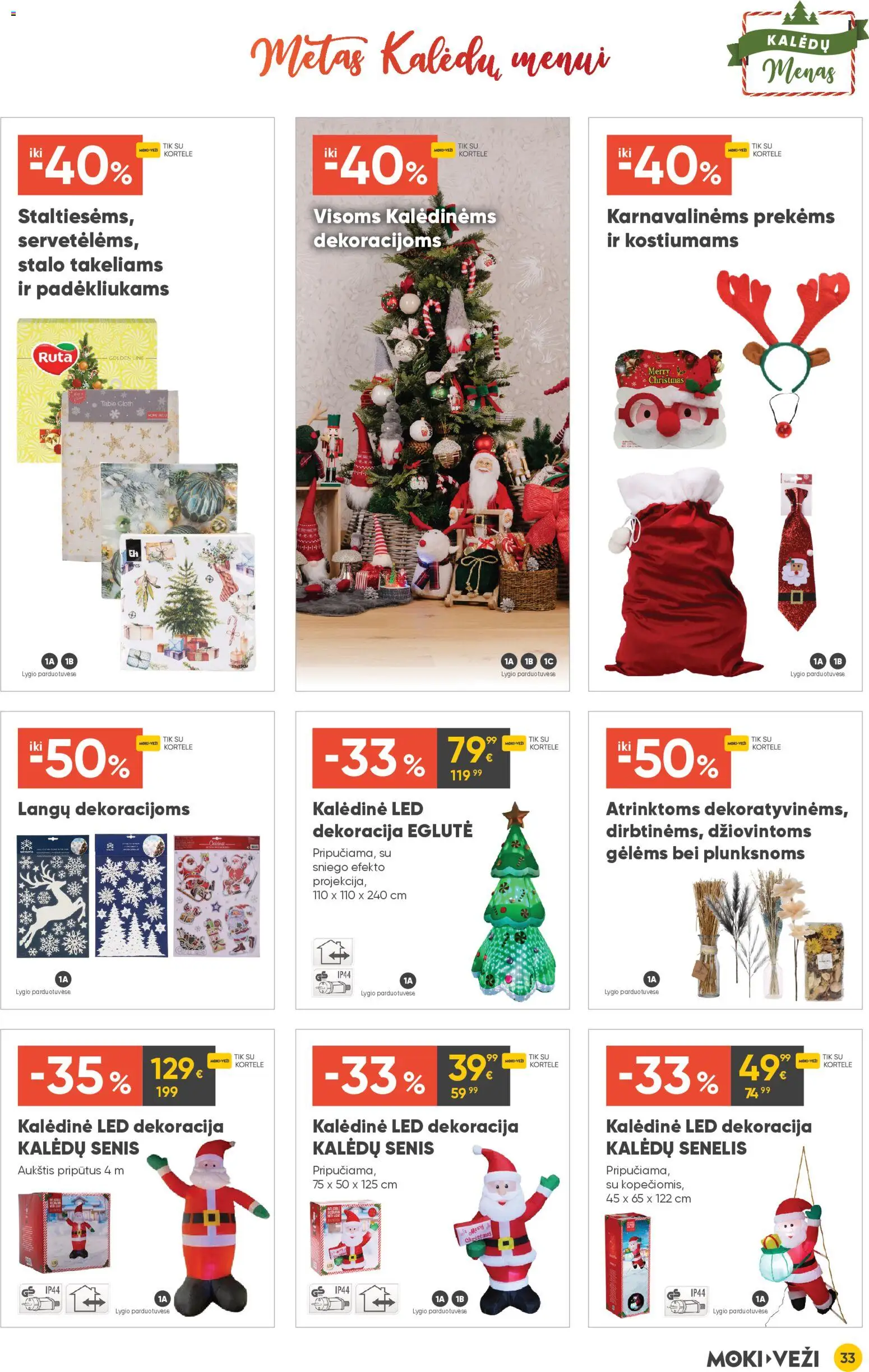 MOKI VEŽI akcijos nuo 13.11.2025 | Puslapis: 33