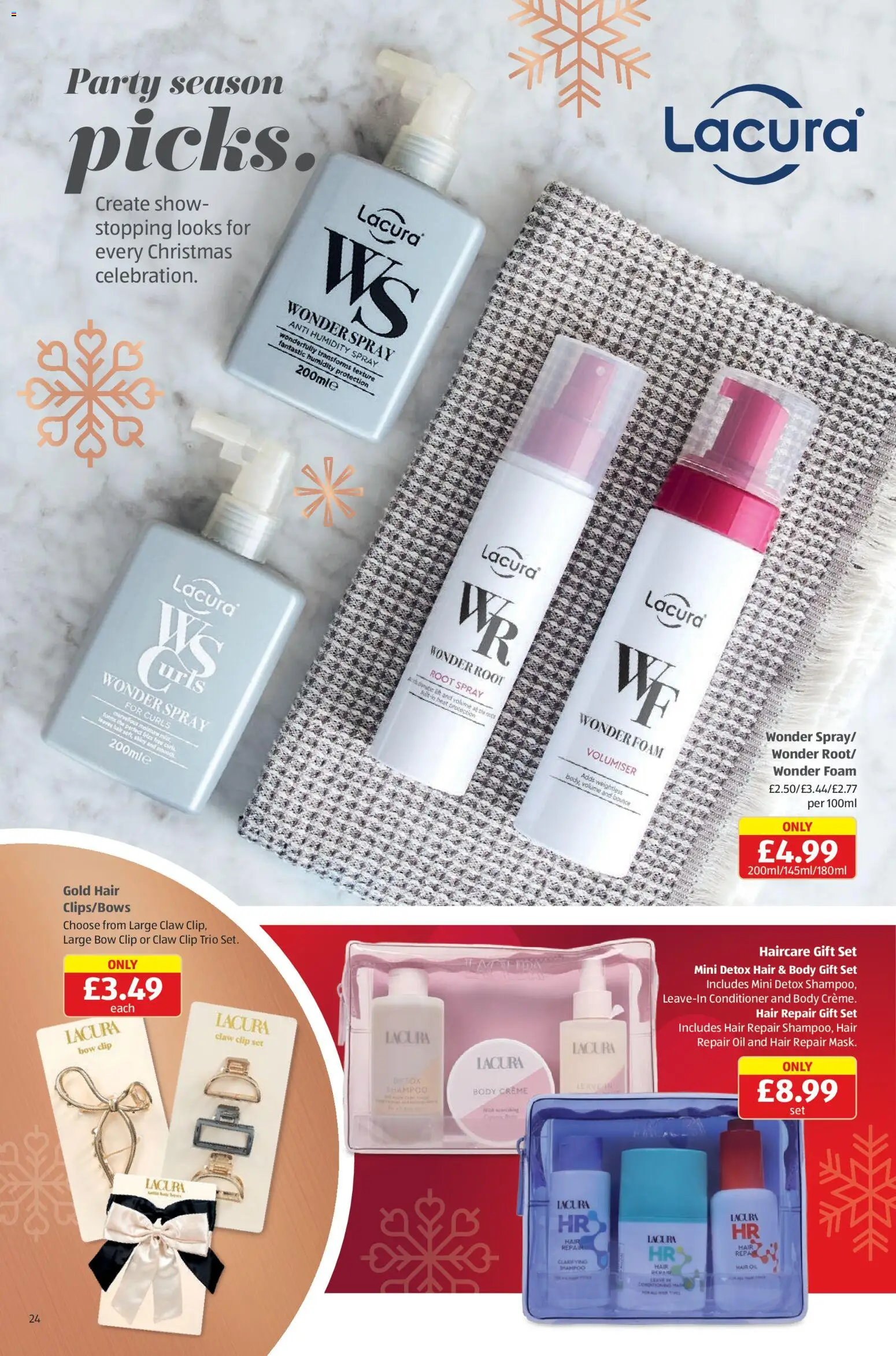 {H1} | Page: 24 | Products: Shampoo, Conditioner, Oil