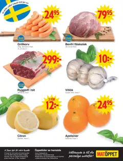 Matöppet - erbjudanden - Förhandsvisning av reklamblad från butik Matöppet aktuell från 27.10.2025 | Sida: 4