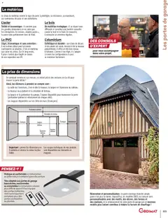 Gedimat - Prévisualisation de Gedimat catalogue valide à partir de 01.04.2026 | Page: 111 | Produits: Porte, Table, Prise, Portes