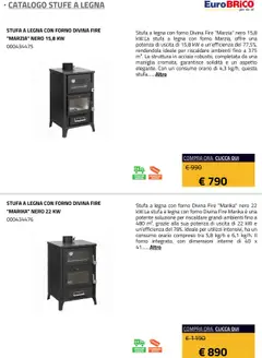 Anteprima del volantino Eurobrico Stufe a Legna catalogo valido a partire dal 23.07.2025 | Pagina: 40