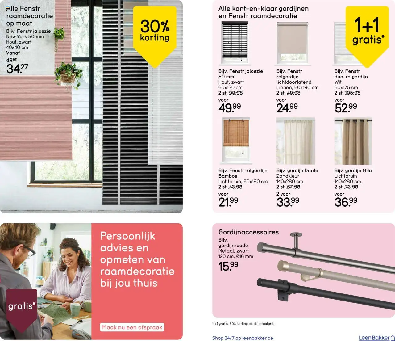  | Pagina: 2 | Producten: Gordijnen