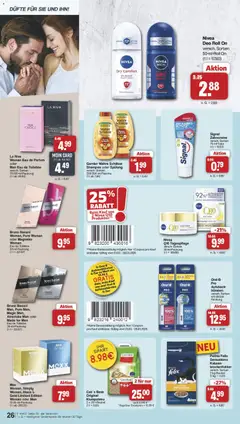 Famila Nordwest Prospekt 	 ab 23.03.2026 gültig | Seite: 26 | Produkte: Toilette, Parfüm, Eau de Toilette, Antitranspirant