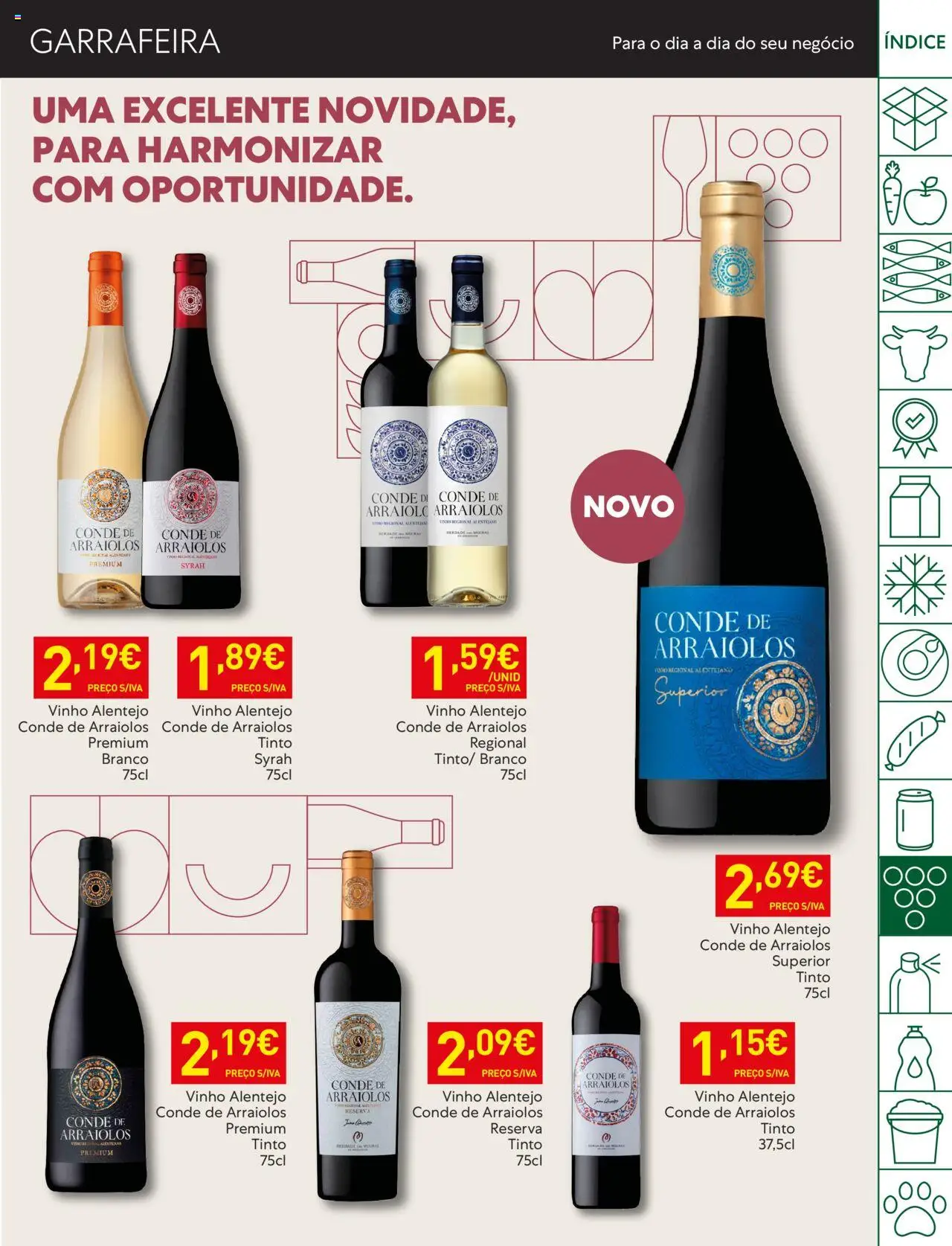 Recheio folheto │ válido de 22.07.2025 | Página: 35 | Produtos: Vinho
