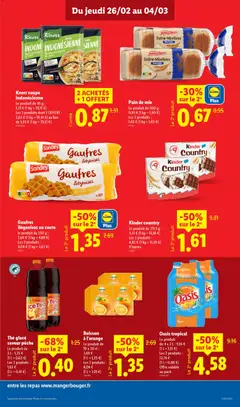 LIDL - Prévisualisation de Boisson à l'orange, Le produit de 10 x 20 cl valide à partir de 26.02.2026 | Page: 13