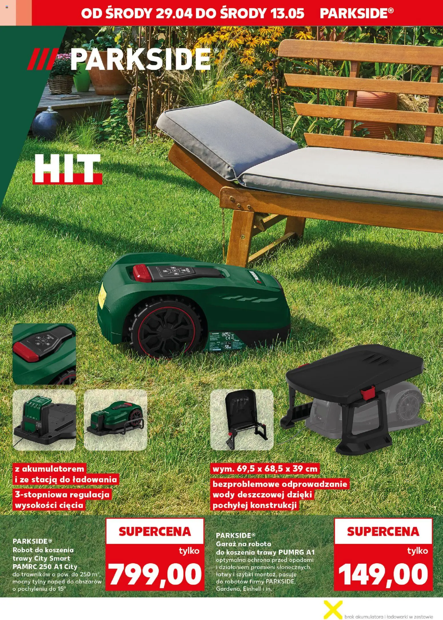 Kaufland Polsko leták - Złap okazje od 29.04.2026 | Strana: 6 | Produkty: Parkside, Robot