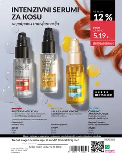 Katalog Avon - Pregled kataloga iz trgovine Avon, vrijedi od 28.02.2026 | Stranica: 184 | Proizvodi: Serum za kosu, Ulje