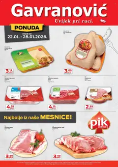 Katalog Gavranović - Pregled kataloga iz trgovine Gavranović, vrijedi od 22.01.2026 | Stranica: 5