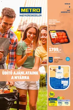 Metro - Üdítő Ajánlataink a nyárra! 2025/08 - amely érvényes a következő dátumtól: 01.08.2025