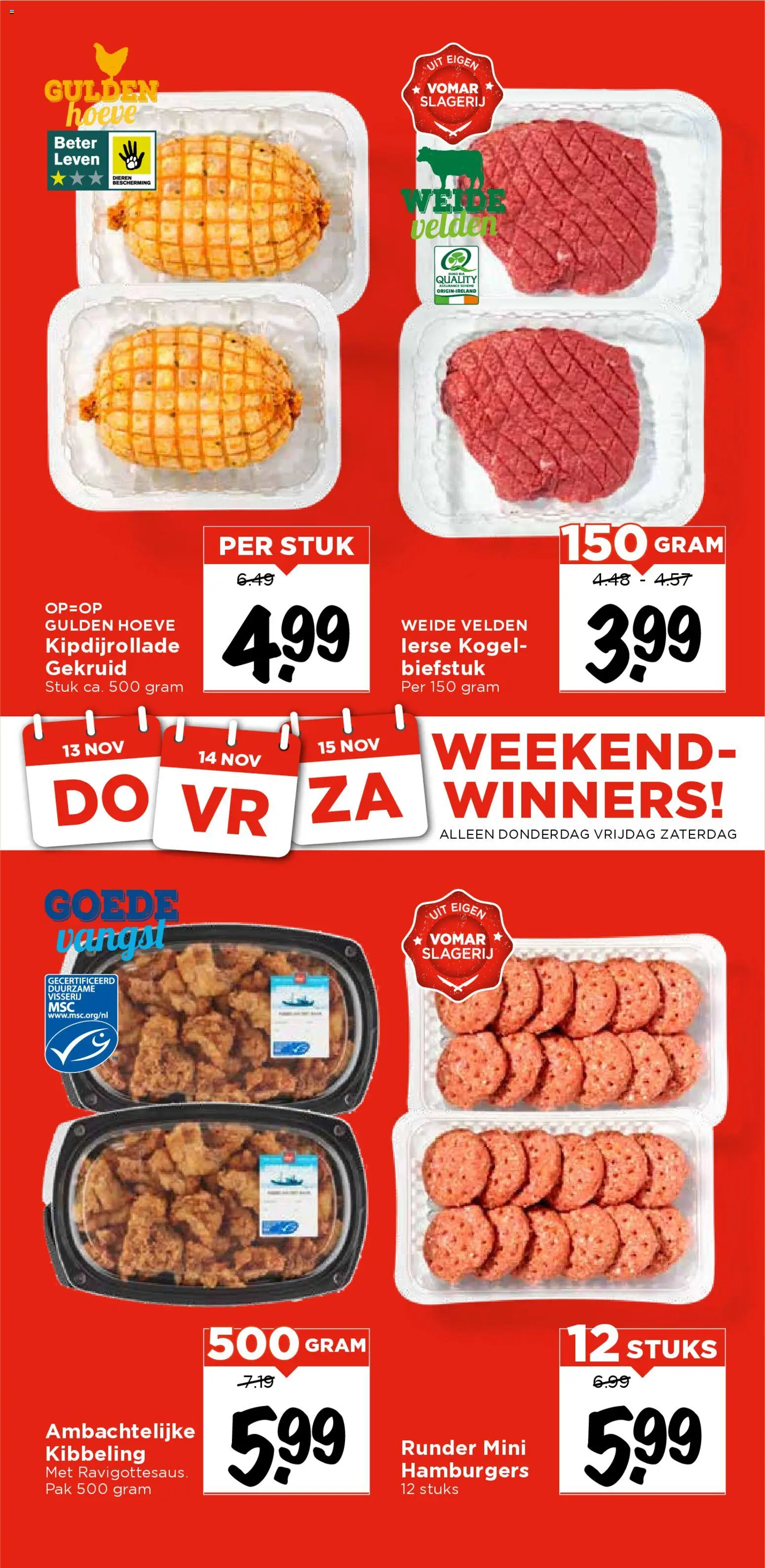 {H1} | Pagina: 43 | Producten: Biefstuk, Bord