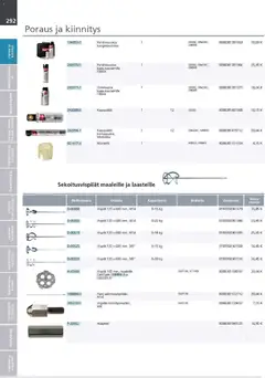 Makita-mainoslehti voimassa 24.03.2026 alkaen | Sivu: 292 | Tuotteet: Vispilä, Monitoimikone, Käsineet, Puhdistusaine
