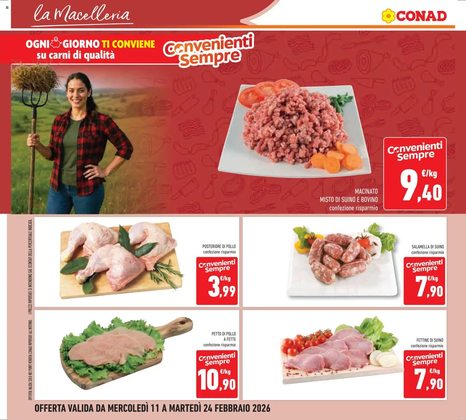Volantino Conad del 11.02.2026 | Pagina: 12