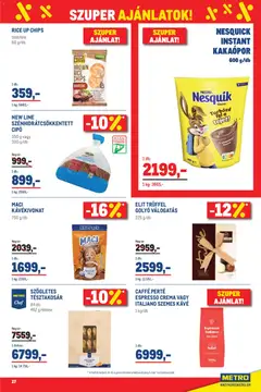 Metro Élelmiszer és Szezonális katalógus 2026/04 - amely érvényes a következő dátumtól: 07.04.2026 | Oldal: 27