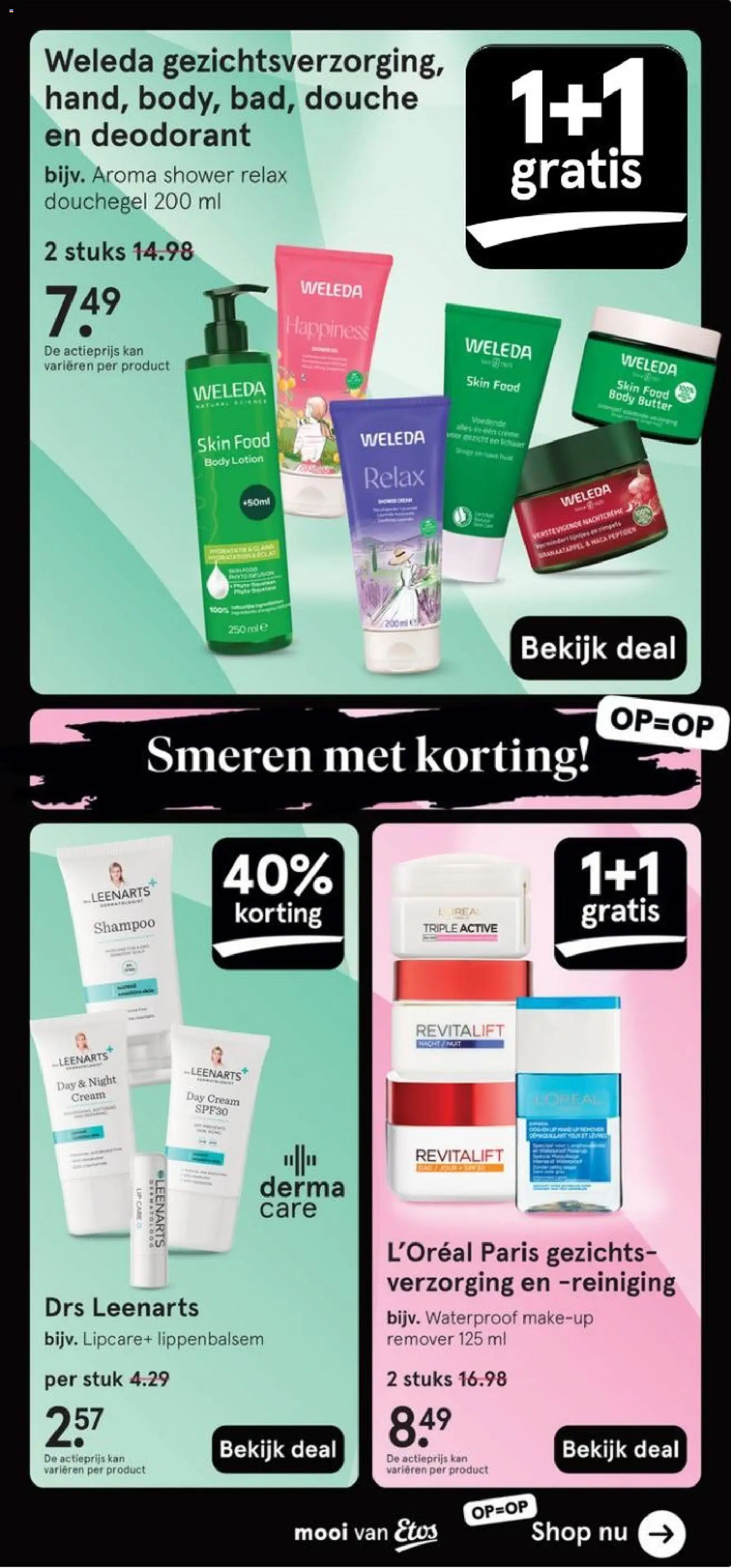 {H1} | Pagina: 29 | Producten: Deodorant, Kan, Douche, Douchegel