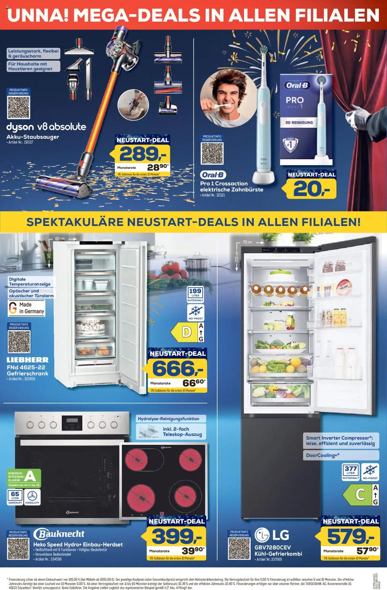 Euronics  Neustart Teil 2 – gültig ab 09.10.2025 | Seite: 5 | Produkte: Dyson, Liebherr, Gefrierschrank, Zahnbürste