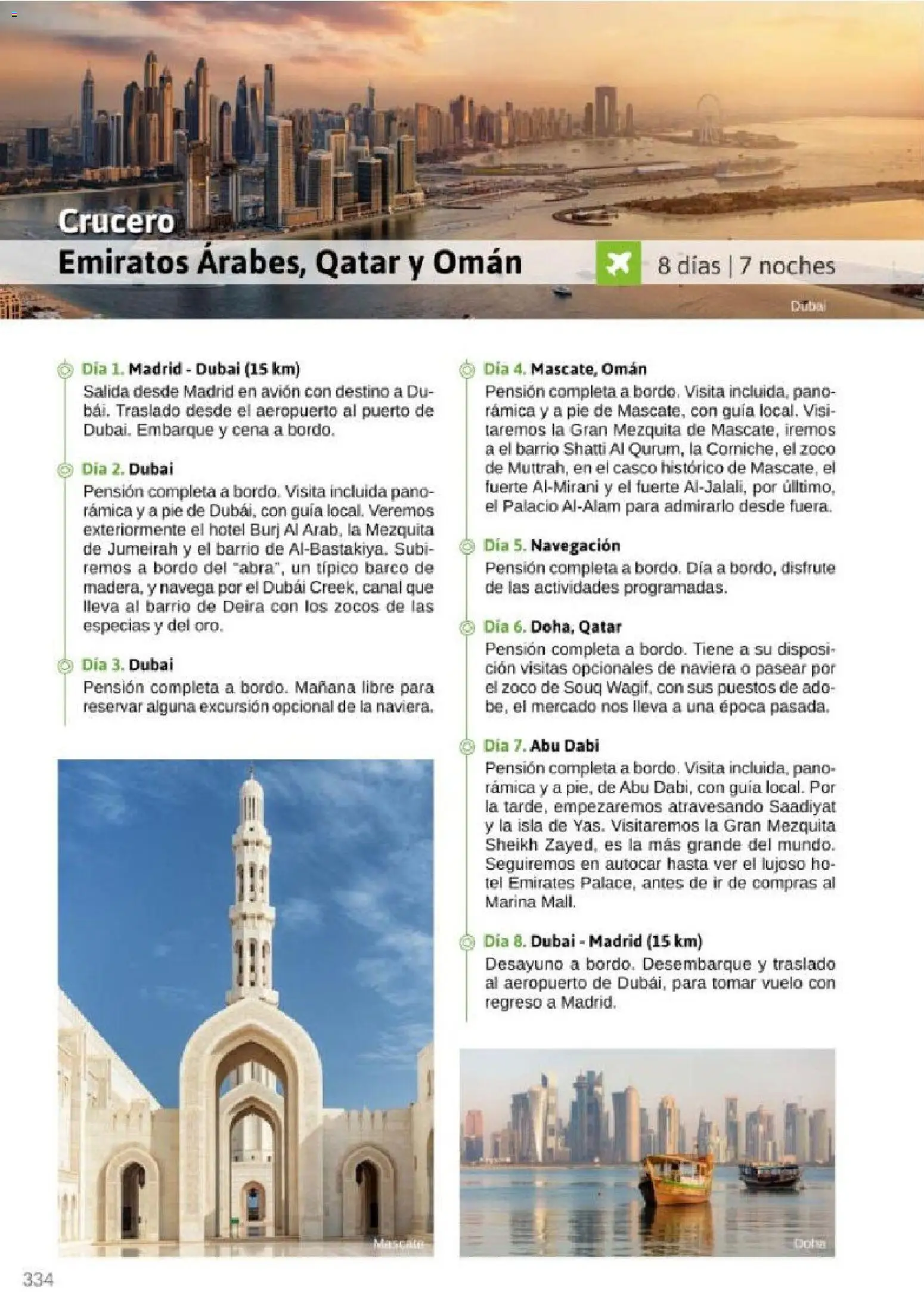 Viajes El Corte Inglés Rutas Culturales de la Comunidad de Madrid │ válido desde el 01.04.2026 | Página: 334 | Productos: Navegación