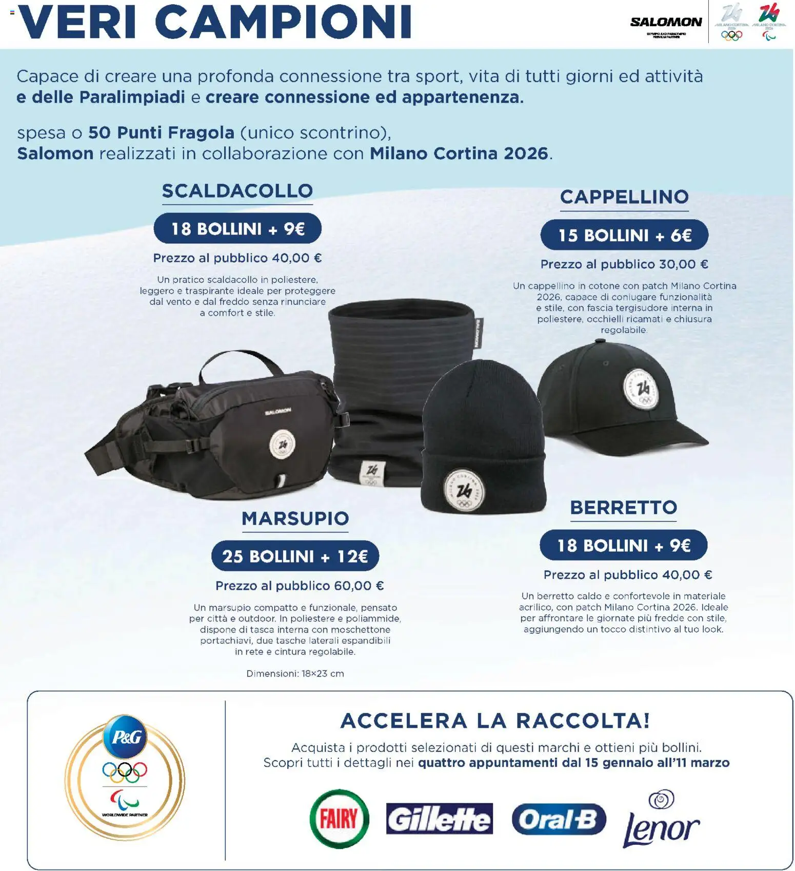 Volantino Esselunga S del 15.01.2026 | Pagina: 3 | Prodotti: Un berretto, Cintura