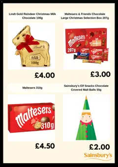 Preview of Sainsbury's - Weekly offers valid from 02.12.2025 | Page: 4 | Products: Box, Milk, Chocolate, Likőr