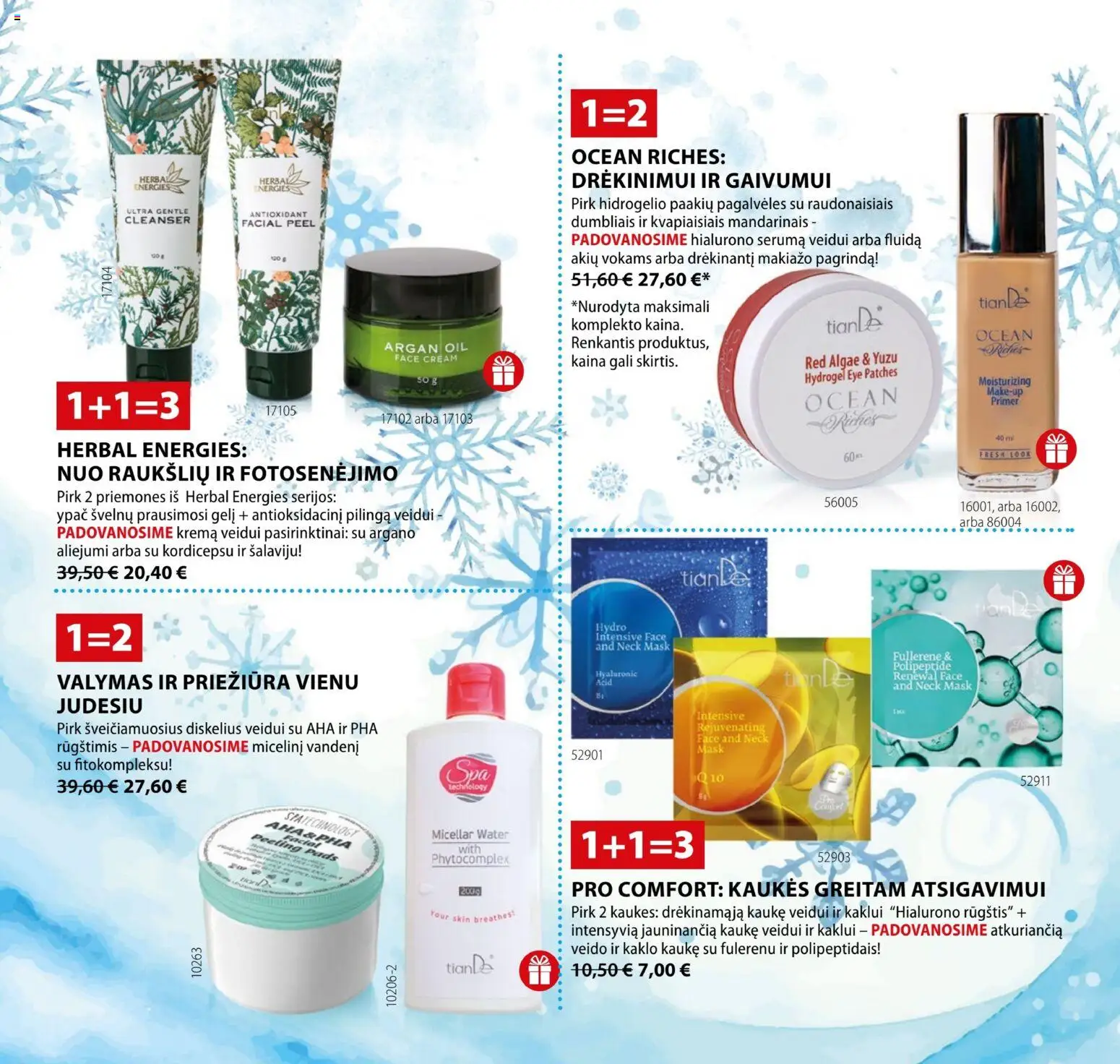 TianDe akcijos nuo 01.11.2025 | Puslapis: 2 | Prekių: Kaukė