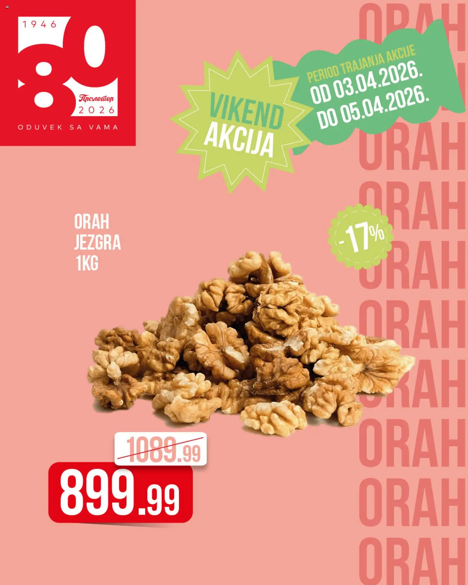 Metalac Proleter katalog - važi od 03.04.2026 | Strana: 3 | Proizvode: Orah