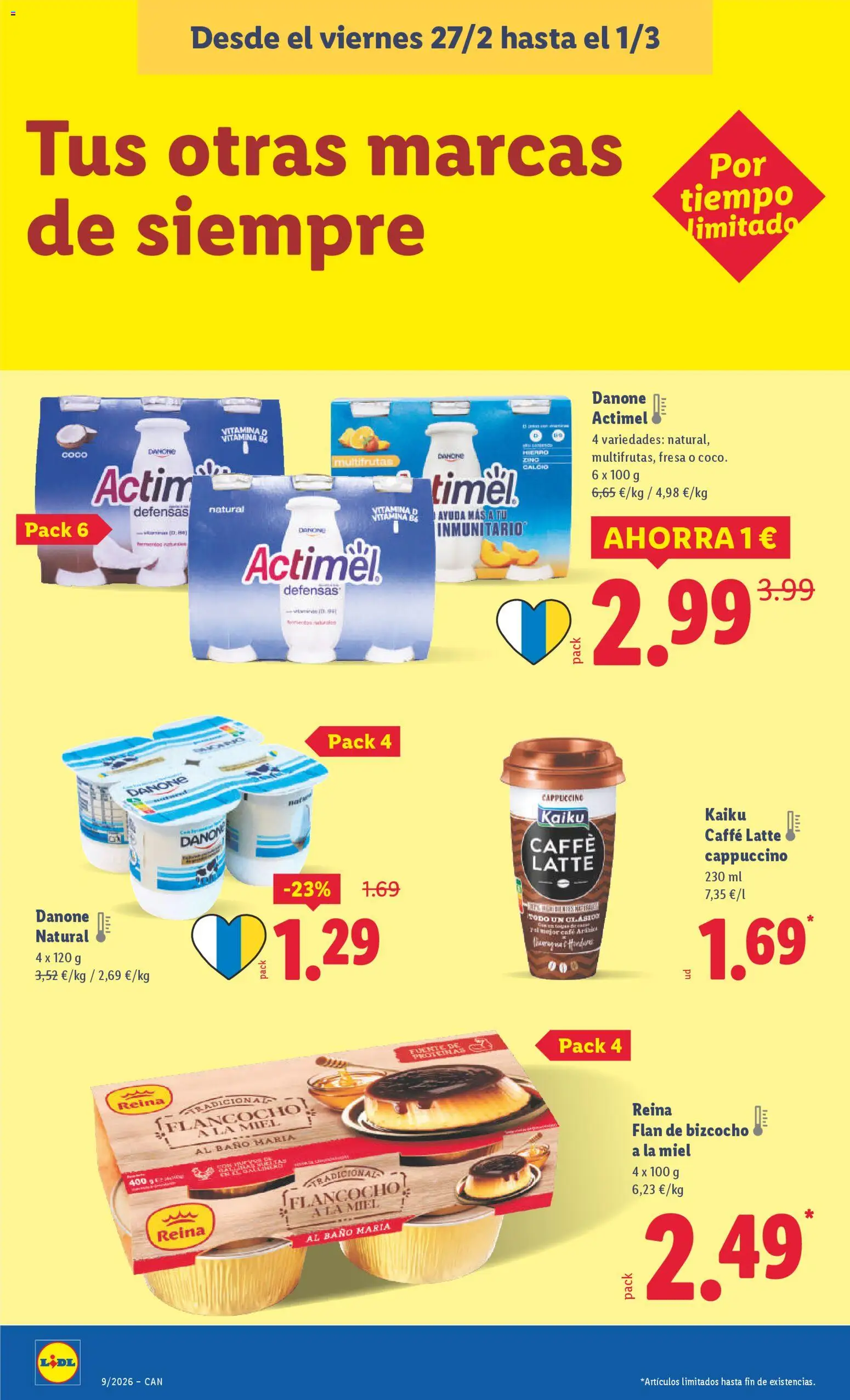 Lidl - Canarias │ válido desde el 23.02.2026 | Página: 36 | Productos: Ψηφιακή κάμερα, Τυρόπιτα, Bizcocho, Baño