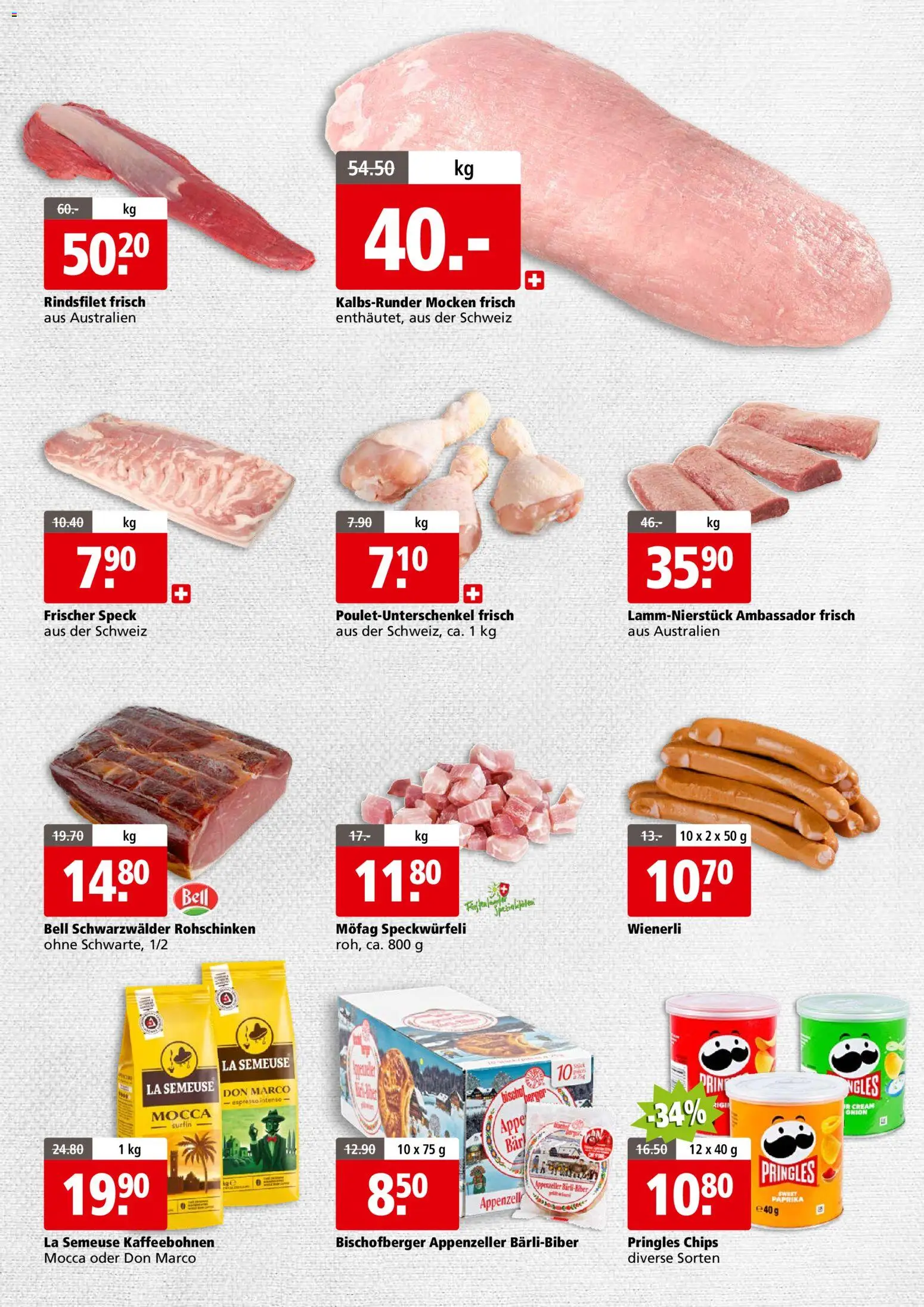 Aligro Aktionen Business Schlieren, Gossau SG, Frauenfeld, Rapperswil-Jona, Sargans, Bern, Brüttisellen, Pratteln, Emmen, Spreitenbach – gültig ab 16.02.2026 | Seite: 3 | Produkte: Chips