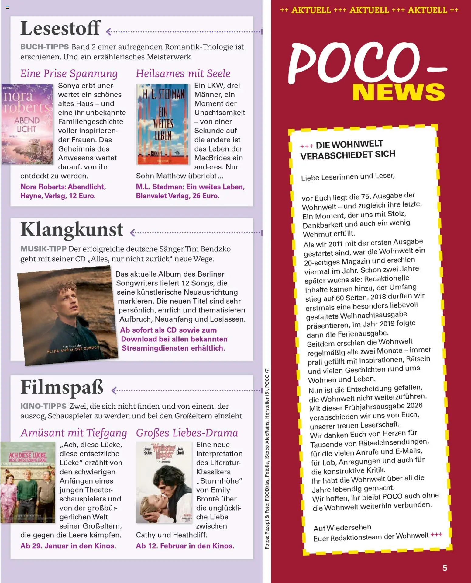 Poco Prospekt Wohnwelt Frühling 2026 – gültig ab 16.02.2026 | Seite: 5 | Produkte: Berliner