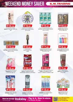 Preview of KM Trading - WEEKEND MONEY SAVER  23RD APRIL 2026 K.M.Trading  Ajman Edition- K.M. TRADING valid from 23.04.2026 | Page: 6 | Products: Μήλα, Κέτσαπ, Sneakers