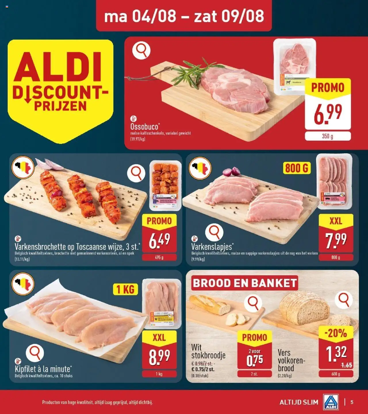  | Pagina: 5 | Producten: Gewicht, La, Ui, Brood