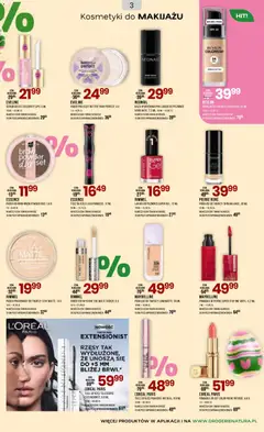 Pogląd oferty "MAYBELLINE POMADKA W PŁYNIE SUPER STAY INK VINYL; 4,2 ML, Pomadka w płynie Super Stay Ink Vinyl" - ważna od 18.03.2026 | Strona: 3 | Produkty: Korektor, Puder, Lakier do paznokci, Podkład do twarzy