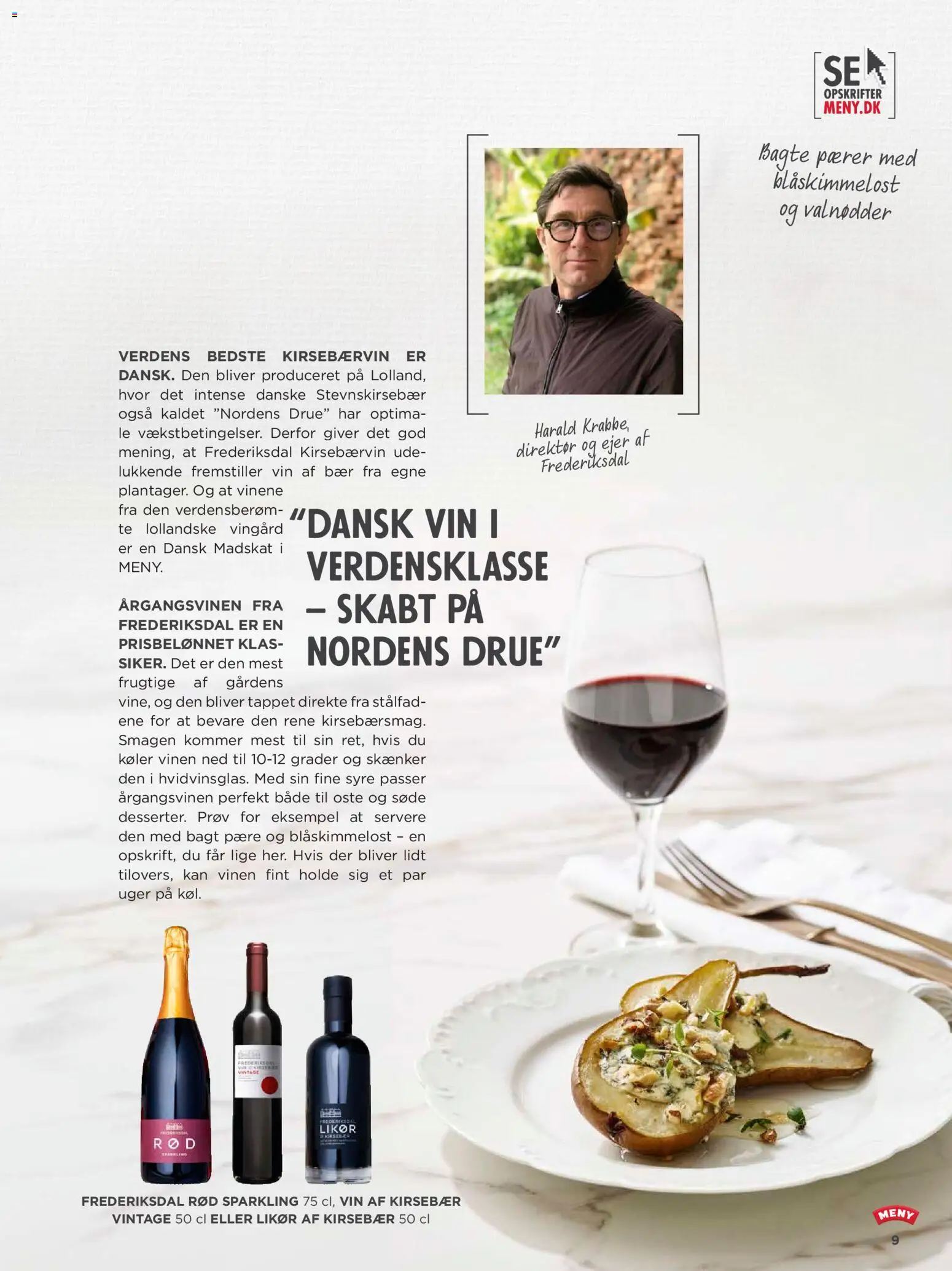 Meny tilbudsavis – gyldig fra 01.02.2026 | Side: 9 | Produkter: Valnødder, Kirsebær, Kirsebærvin, Pærer