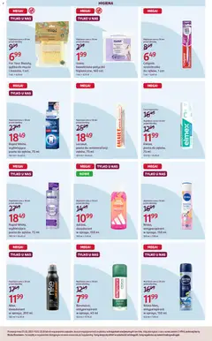 Pogląd oferty "Rossmann Gazetka" - ważna od 05.02.2026 | Strona: 8 | Produkty: Gąbka, Dezodorant, Lacalut, Pasta do zębów